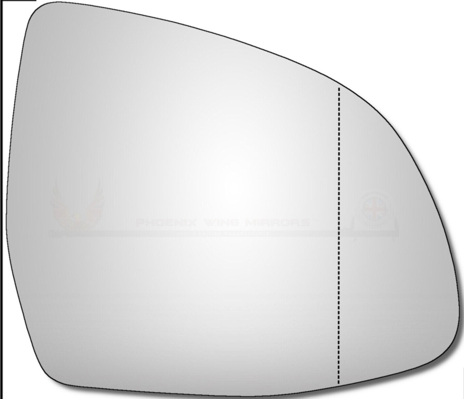 Right Hand Drivers Side BMW X3 G01 2011-2024 Wide Angle Wing Door Mirror Glass