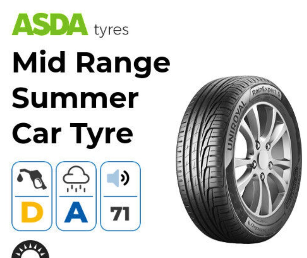 2 x 195/65R15 91V Uniroyal RainExpert 5 Tyre, 1956515 (New)