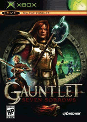 Gauntlet Seven Sorrows Game XBOX DISC ONLY - Very Good Condition