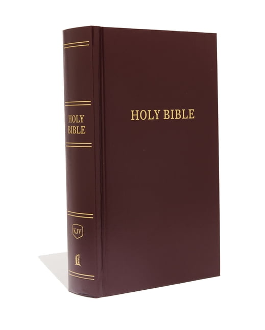 KJV, Pew Bible, Large Print, Hardcover, Burgundy, Red Letter Edition. Nelson** - Image 3