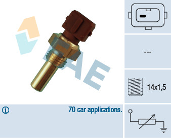 Fae Sensor, Kühlmitteltemperatur 32270 Für Bmw Land Rover Standard Automobile - Bild 2