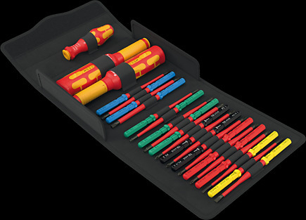 Wera Kraftform Kompakt VDE Safe-Torque Speed Interchangeable Screwdriver Set