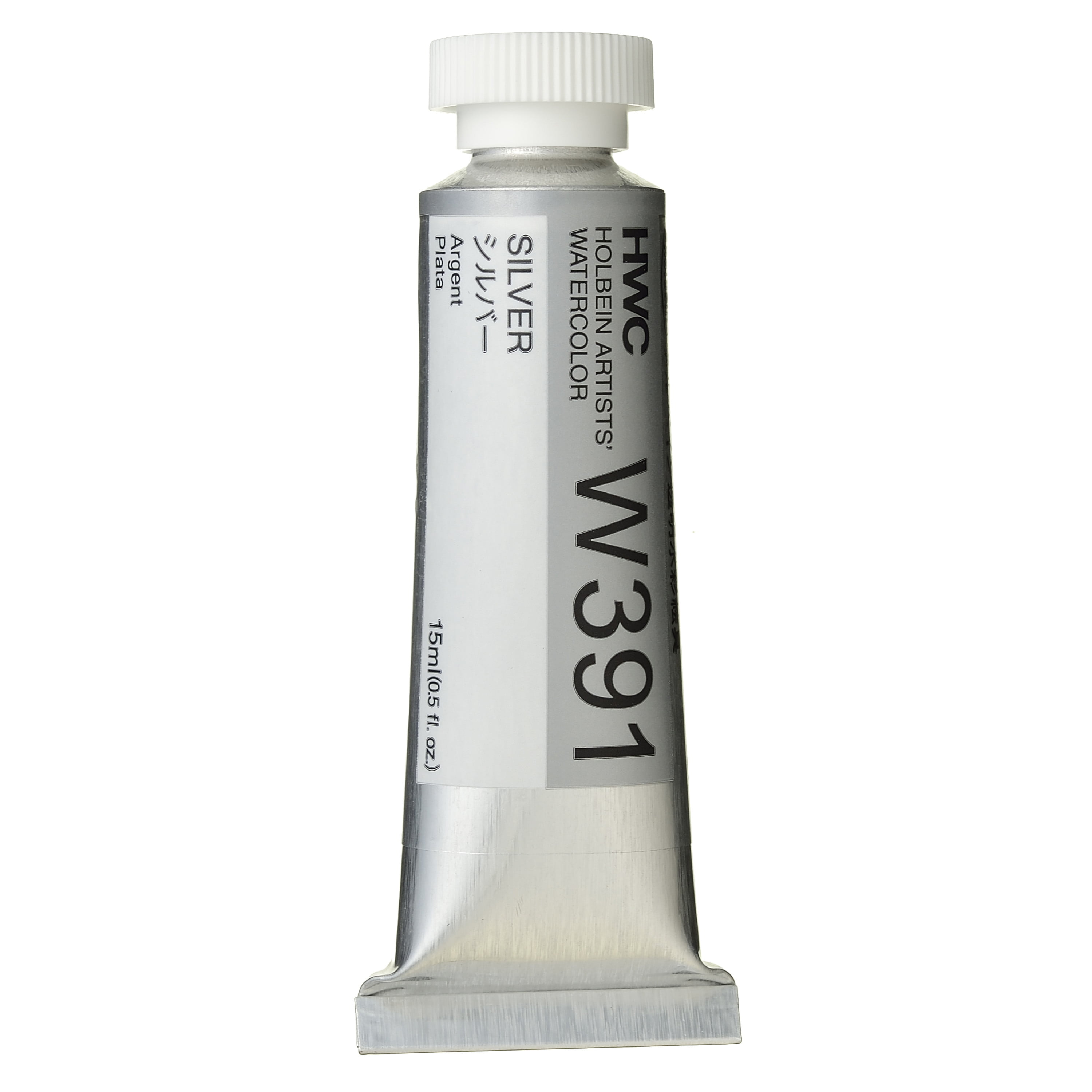 Holbein : Artists' : Watercolour Paint : 15ml : Silver