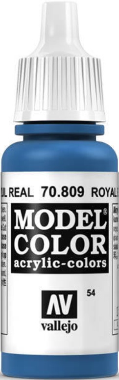 Vallejo 809 18ml Model Color - Royal Blue (60) - Image 6