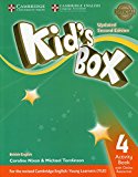 Kid's Box Level 4 Activity Book with Online Resources British English, Tomlinson