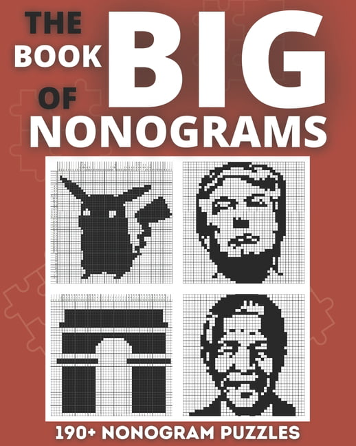 The Big Nonogram Book: Fun Japanese crossword puzzles, Know as Hanjie Puzzle Bo