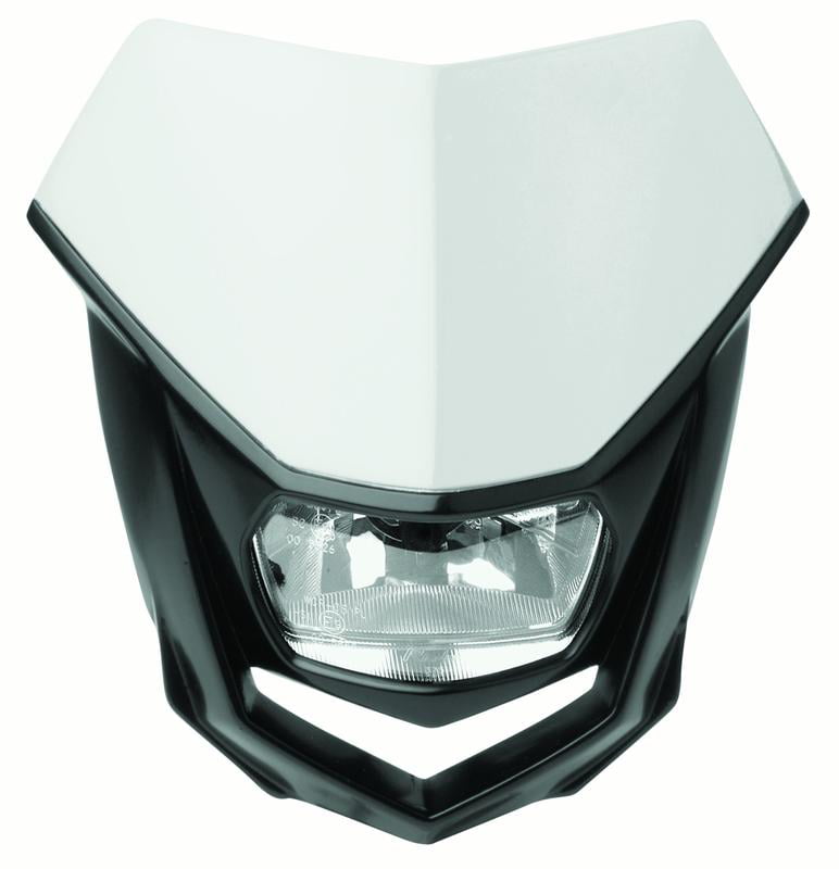 Mask POLISPORT Halo White for Moto Spare Parts Accessories Pieces Refills - Image 2