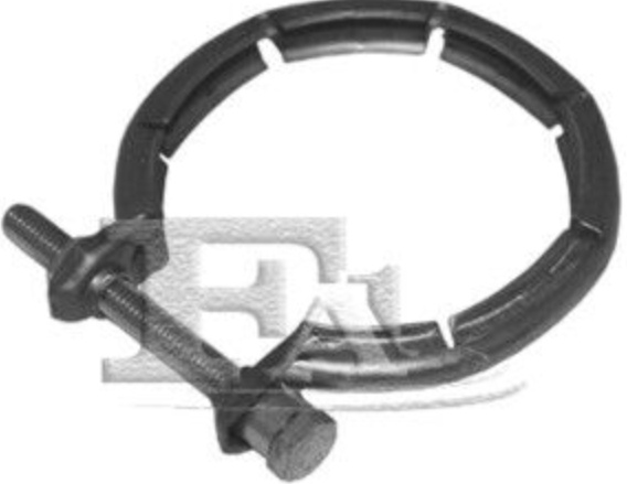 Exhaust Clamp + Gasket for Exhaust Pipe .BMW N47 18308513651 18308512137 - Image 3