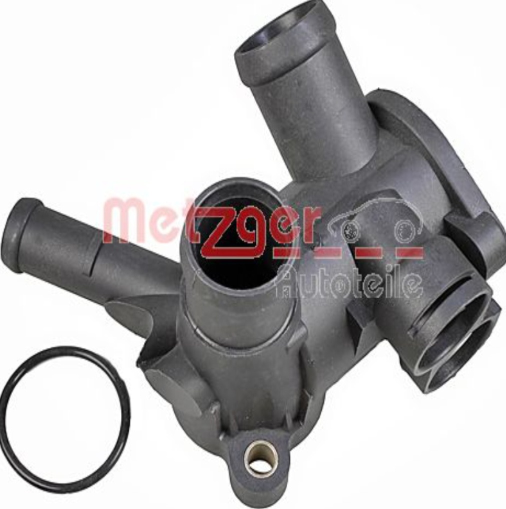 Original METZGER Thermostat Housing 4010179 for VW