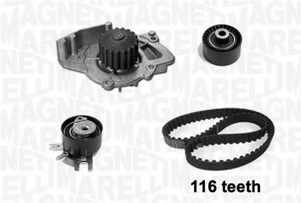WATER PUMP & TIMING BELT KIT 341401690001 FOR PEUGEOT 407/SW 308/CC 807  FIAT