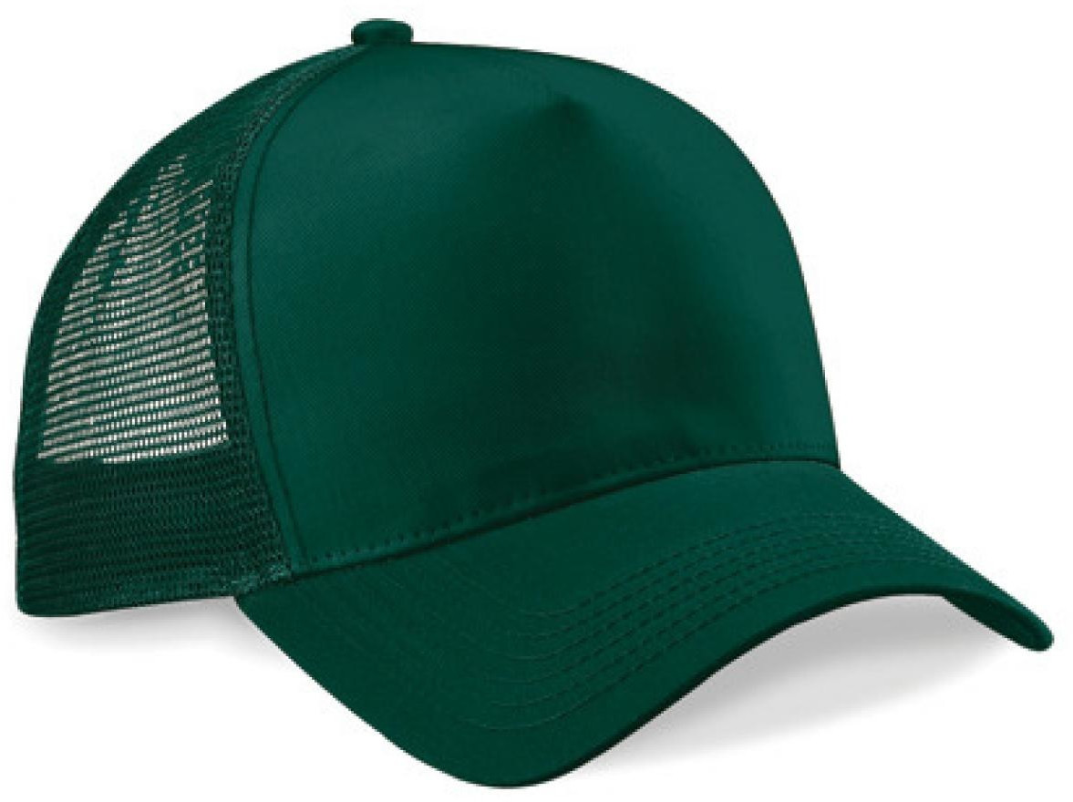 Beechfield Snapback Trucker One Size Bottle Green/Bottle Green