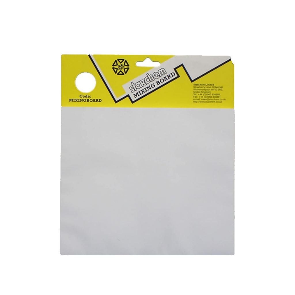 Starchem Mixing Onion Board Body Filler 100 Sheets X3 Boards + X2 Spreaders 10PK