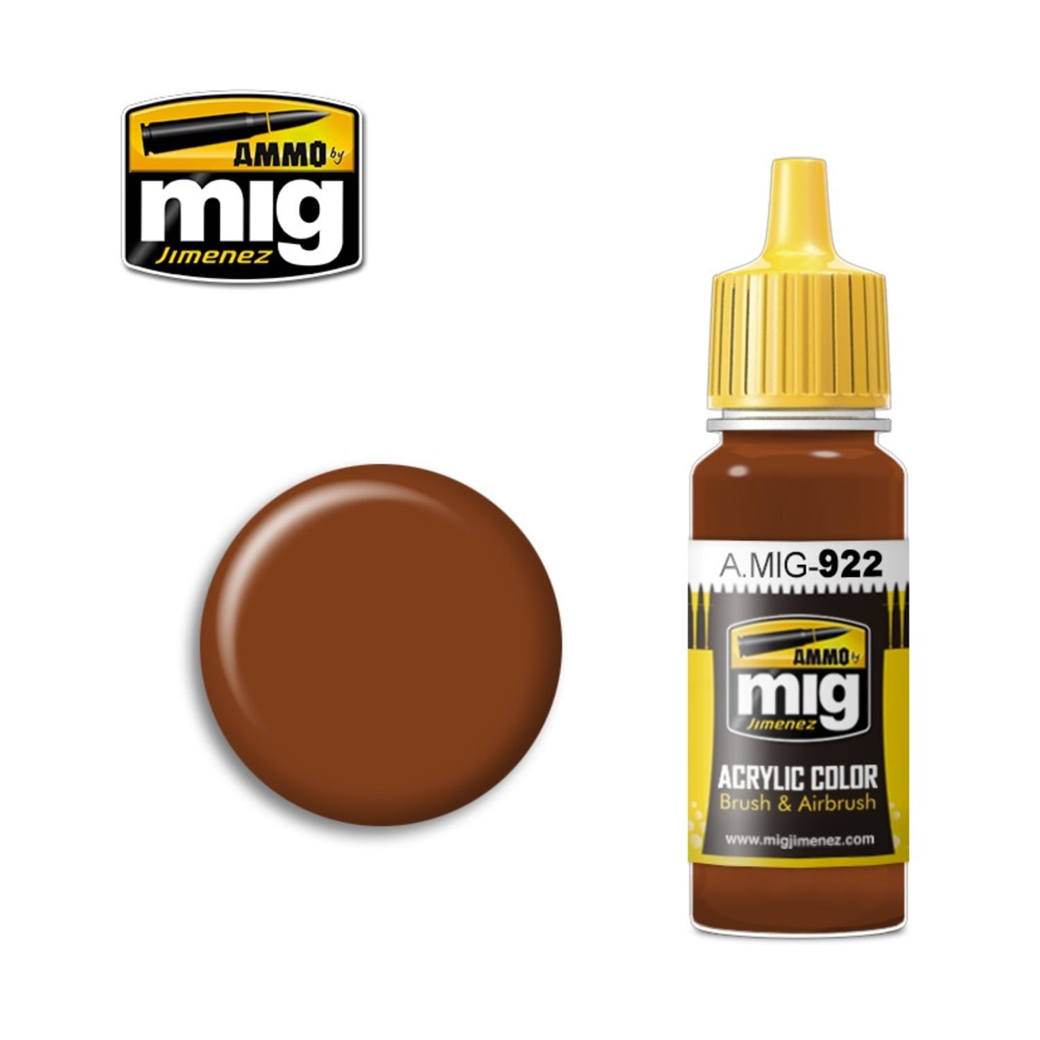 Ammo by MIG Red Primer High Lights Acrylic waterbased colour 17ml A.MIG-922