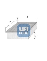 30.989.00 UFI FILTRO ARIA PER CICLO MOTORI