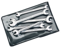 Draper 05202 Midget Metric Open End Spanner Set (6 Piece)
