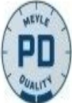 Rear MEYLE 025 236 6916/PD Brake Pad Set, disc brake for ,NISSAN,OPEL,RENAULT,VA