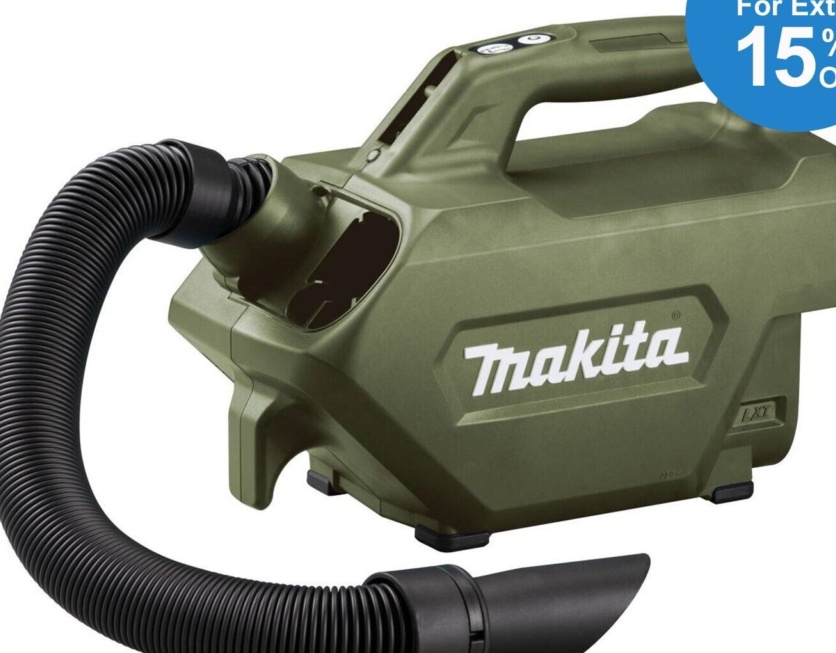 Makita DCL184Z handheld vacuum Teal Dust bag