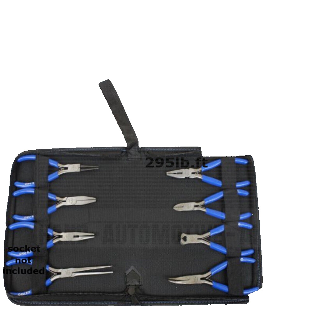USPRO 8PC MINI PLIERS SET SIDE CUTTER SNIPS BENT NOSE NEEDLE COMBINATION CIRCLIP