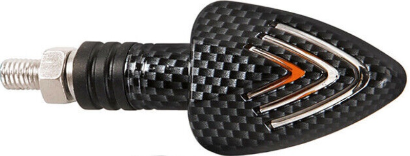 Lampa Focal 21W Carbon Turn Signals For Motorcycle Parts Accessories