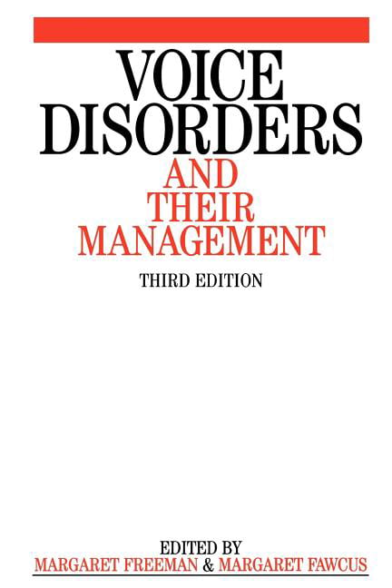 Voice Disorders and their Management by Margaret Freeman, Mar... - 9781861561862