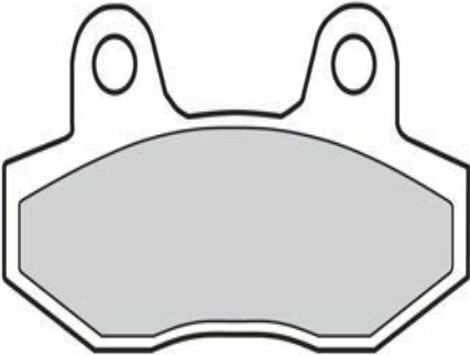 Brembo SP Sintered Rear Brake Pads fits Triumph 1050 Speed Triple R ABS 2012-13