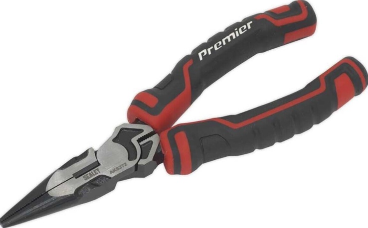 Sealey AK8372 Long Nose Pliers High Leverage 160mm