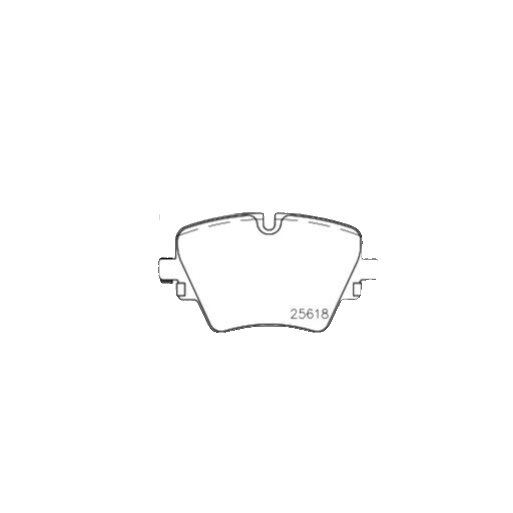 Brake Pads Set fits BMW 520F G31 2.0D Front 2019 on Brembo 34106860019 Quality - Image 38