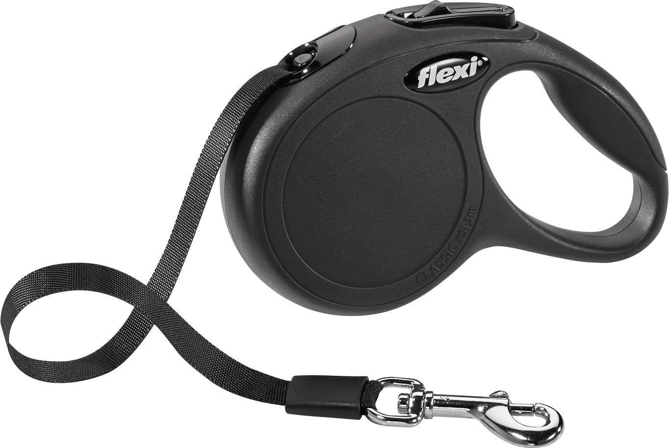 Flexi Unisex Black New Classic Tape - 5M Small