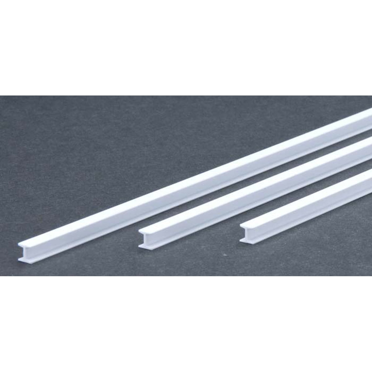 Evergreen Scale Models H-Profile, 35 cm x 4.8 x 4.4 mm - 3/16 3 Pieces 286