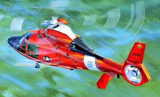Trumpeter 1:35 - 05107 HH-65C Dolphin, US Coast Guard Model Aircraft Kit