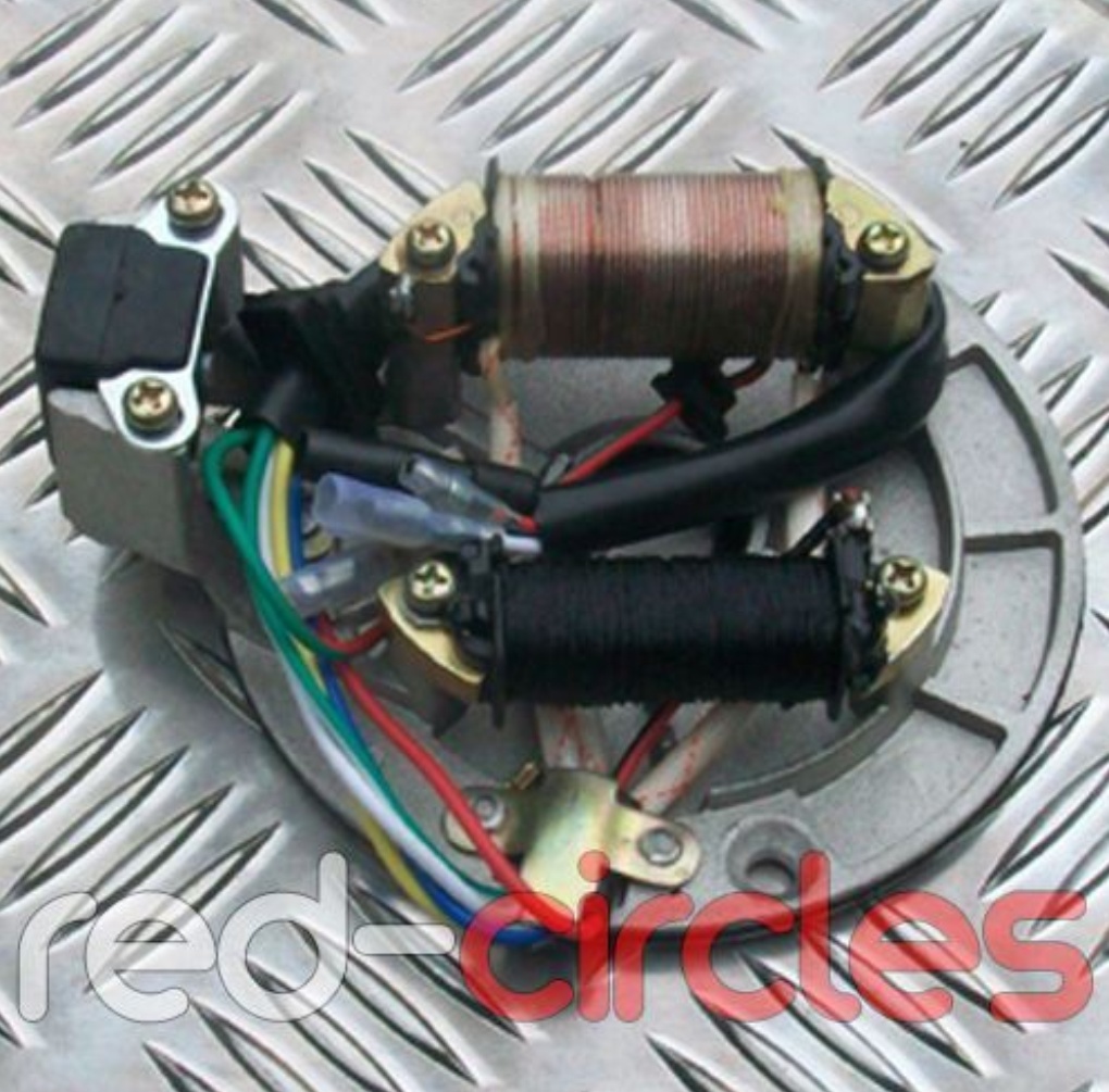 PIT BIKE STATOR PLATE fits 50cc 110cc 125cc PITBIKES