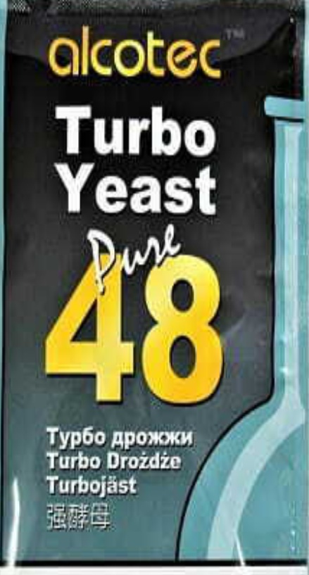 Alcotec 48 Hour Pure Turbo Super Yeast - For Homebrew High Alcohol