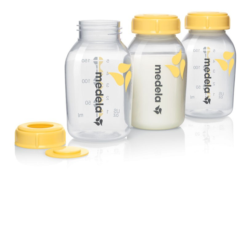 Medela Gelb/Transparent Babyflasche, Milchflaschen 150 Ml (150 Ml) - Image 2