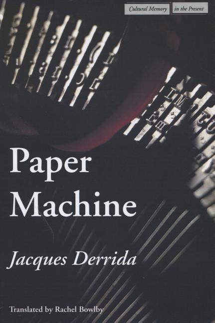Paper Machine by Jacques Derrida, Rachel Bowlby - 9780804746205