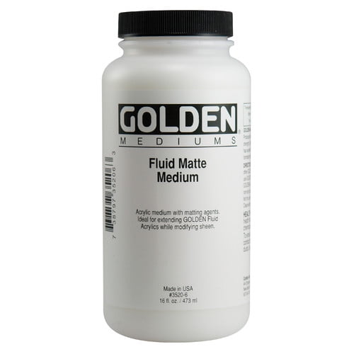 Golden : Fluid Matte Medium : 237ml (8oz)