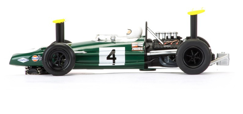 Scalextric C3702A Legends Brabham BT26A ""No.4 Jacky Ickx"" 1969 Limited 1:32 Auto