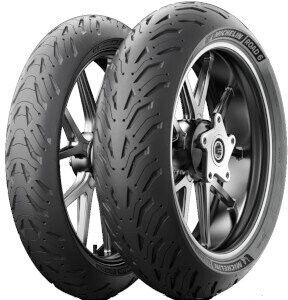 1 x 180/55 ZR17 73W TL Rear, Michelin Road 6 GT Motorcycle Tyre - 1805517 (New)