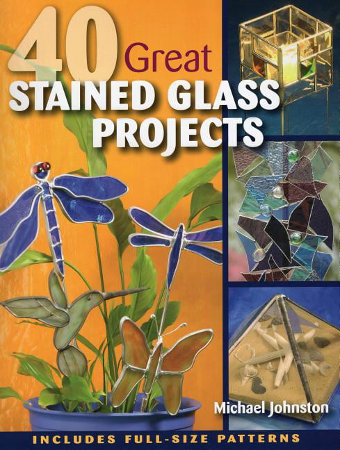 40 Great Stained Glass Projects: Includes Full-Size Patterns.by Johnston New<| - Image 4