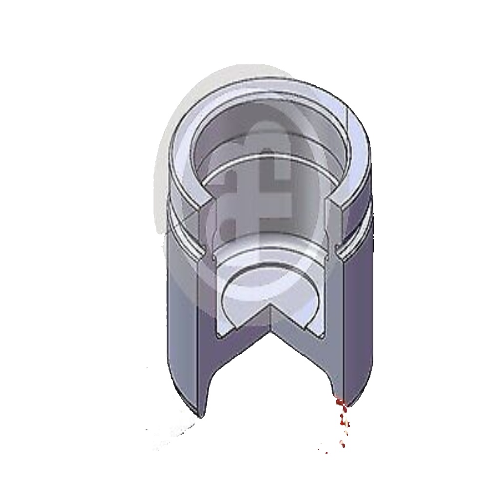 Front AUTOFREN SEINSA D02563 Piston, brake caliper for AUDI,FIAT,FORD,MAZDA,RENA