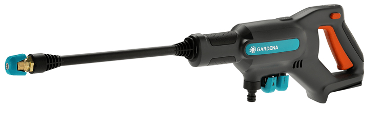 GARDENA AquaClean Battery Jet Washer 24 Bar 3 Cleaning Modes