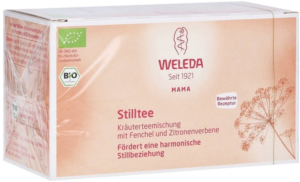 Weleda 100% Natural Nursing Tea For Milk & Lactation of Breastfeeding Mothers