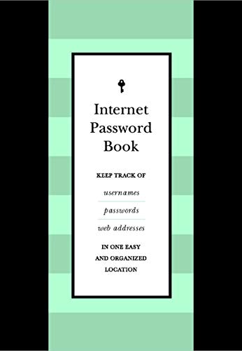 Internet Password Book Volume 9
