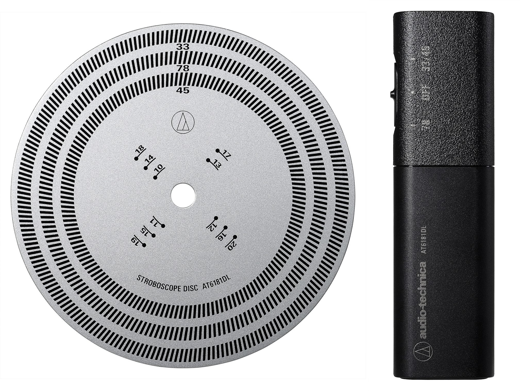 Audio Technica AT6181DL Stroboscope Disc and Quartz Strobe Light