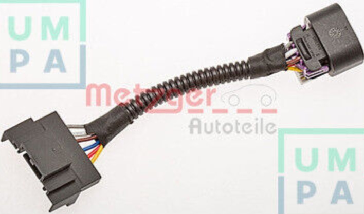 Original METZGER Cable Repair Kit Rear Light 2323001 for Citroën Fiat