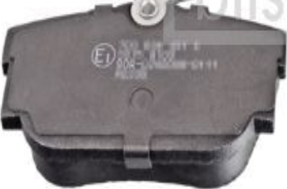 FEBI 16382 BRAKE PAD SET DISC BRAKE Rear