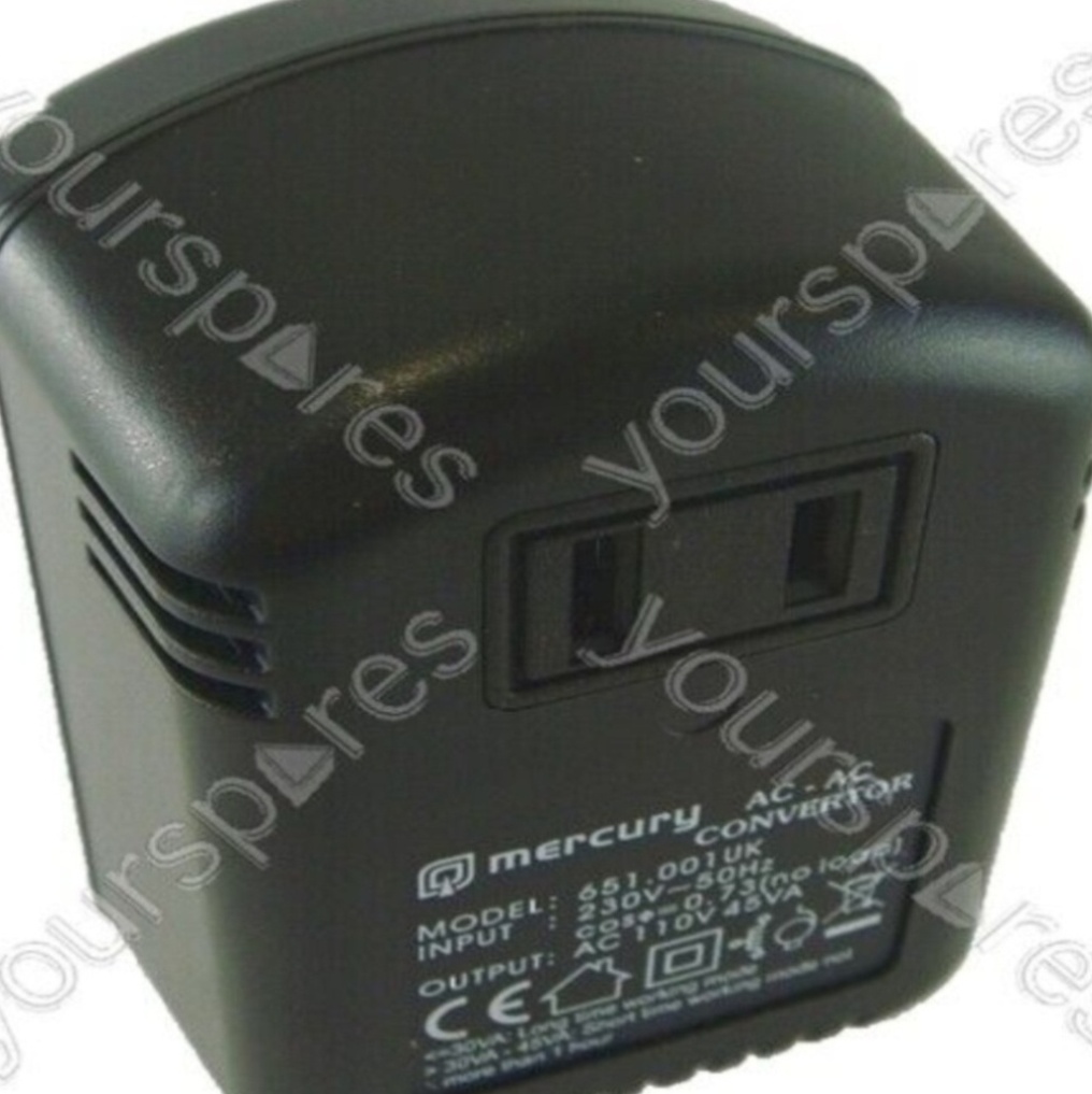 45W UK to US Stepdown Voltage Converter / Transformer USA Electrical Mains 110V