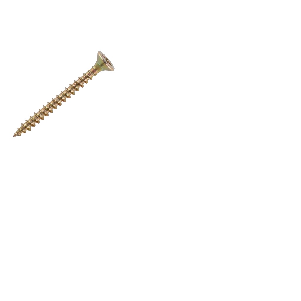 PZ2 SOLO Woodscrews & Chipboard Double Countersunk Yellow 📦1400 Mixed Screws