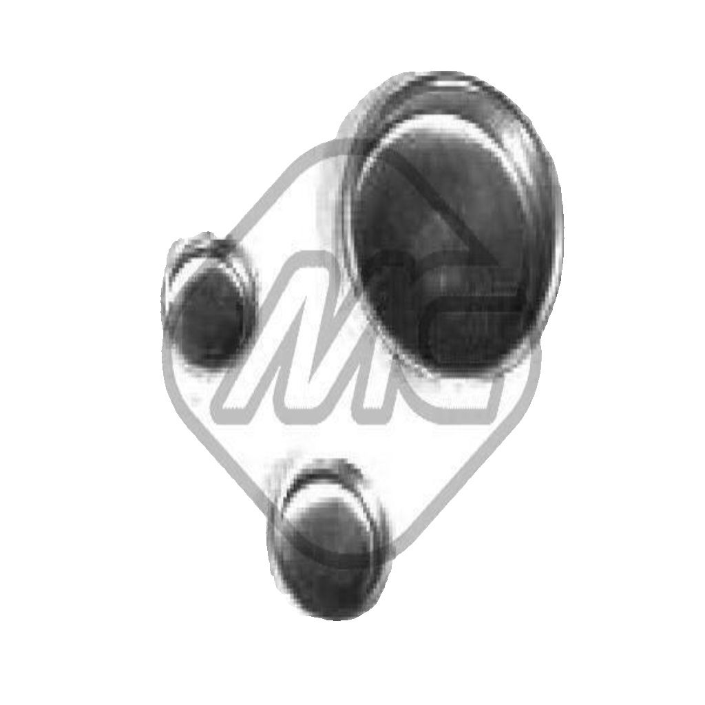 Core plug, engine block plug Brass 02550 Metalcaucho