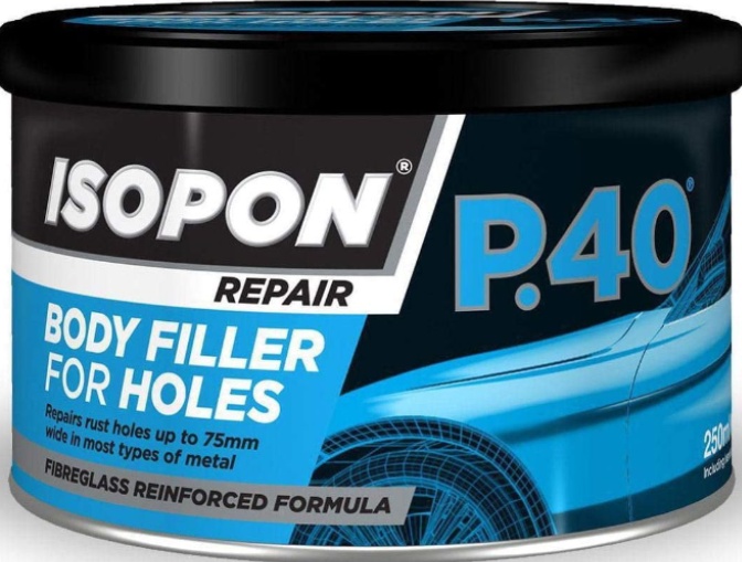 Upo Isopon P40 Glass Fibre Repair Paste - Image 2