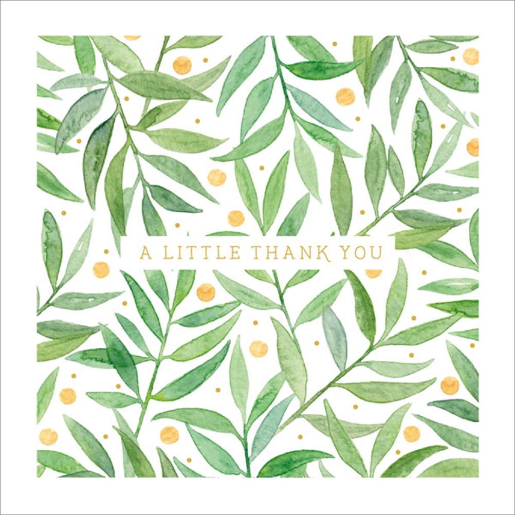 A Little Thank You Card